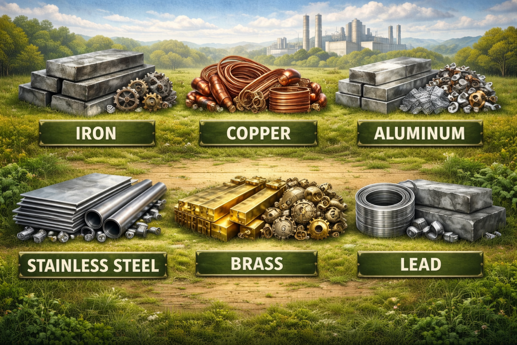 What is the price of scrap metal today in the UK?