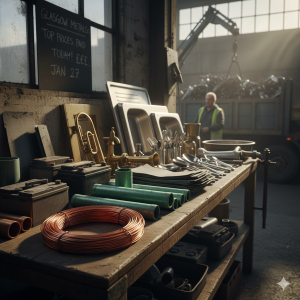 The Most Valuable Scrap Metals in Glasgow